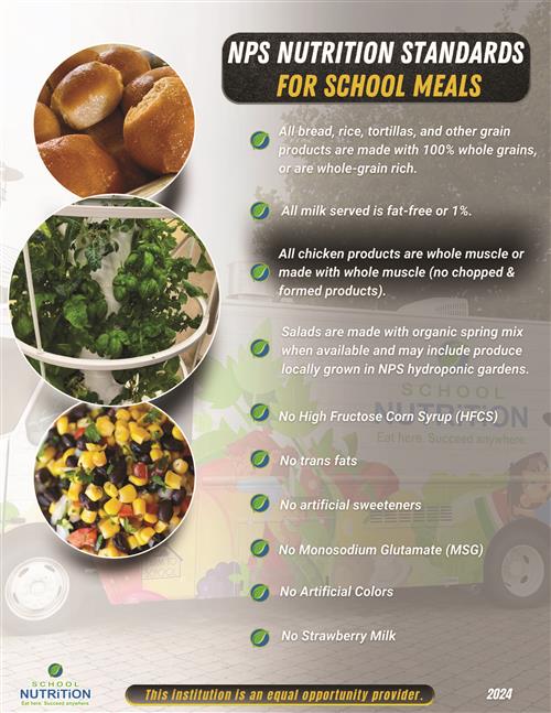 NPS Nutrition Standards for School Meals